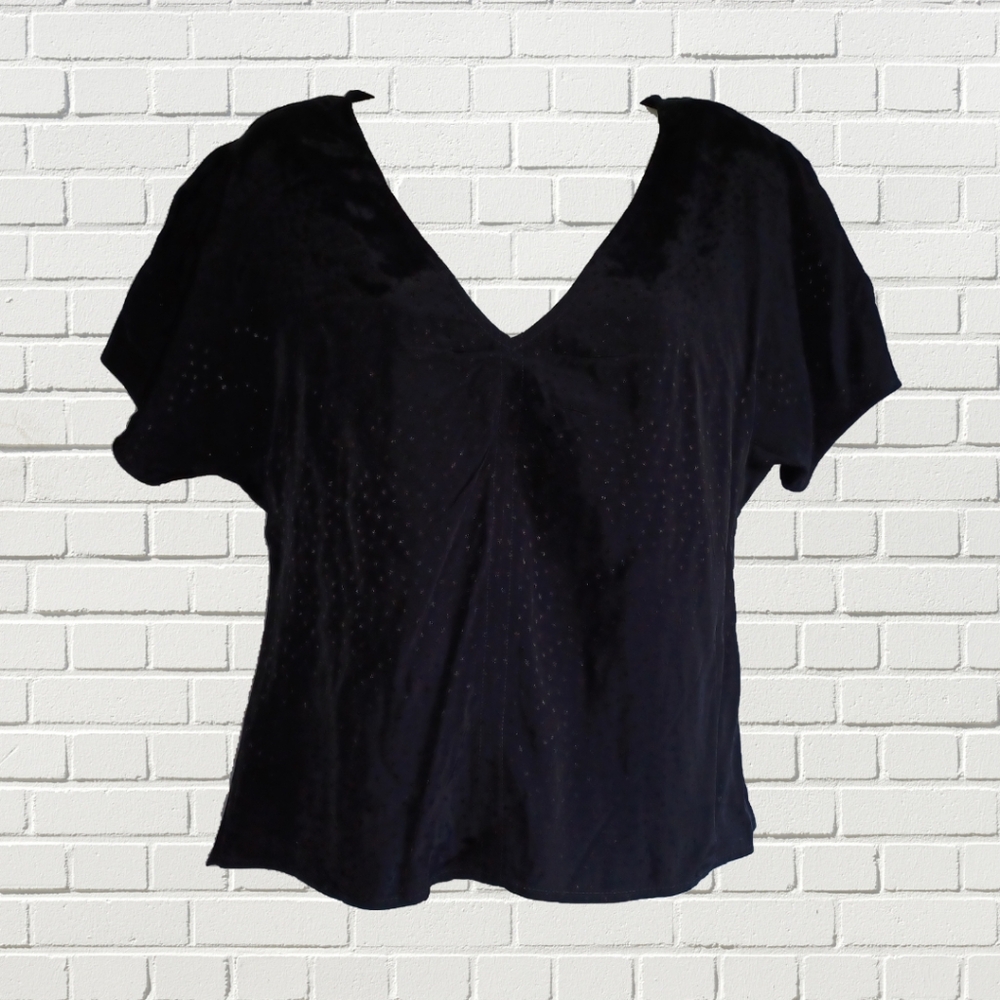 Puff-Sleeve Top in Floral Jacquard by Madewell